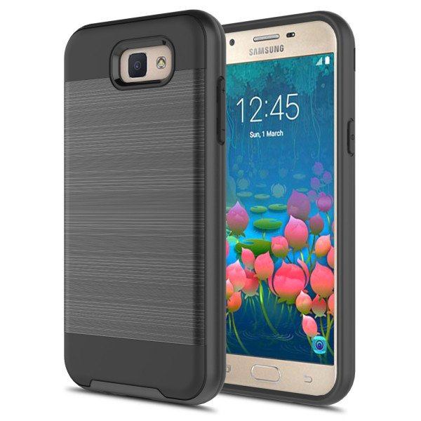 Wholesale Samsung Galaxy J5 Prime, G570, On5 (2016) Armor Hybrid Case (Black)